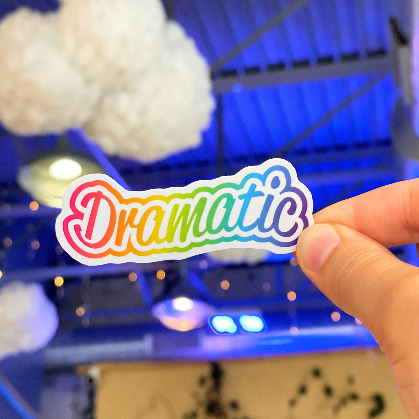 Dramatic Sticker