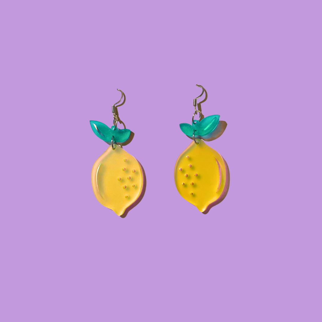 Lemon Earrings