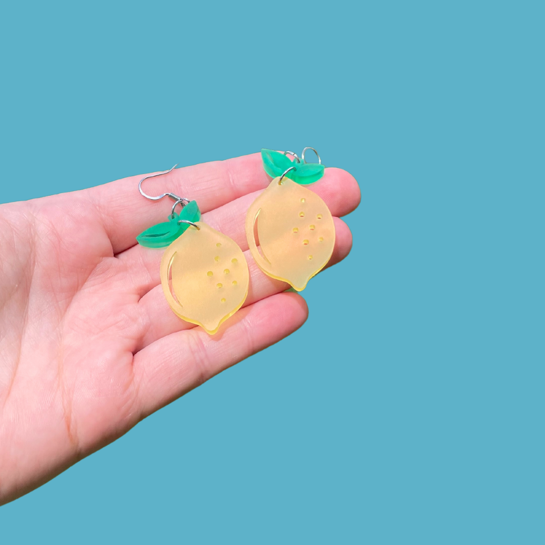 Lemon Earrings