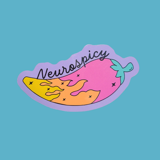 Neurospicy Sticker