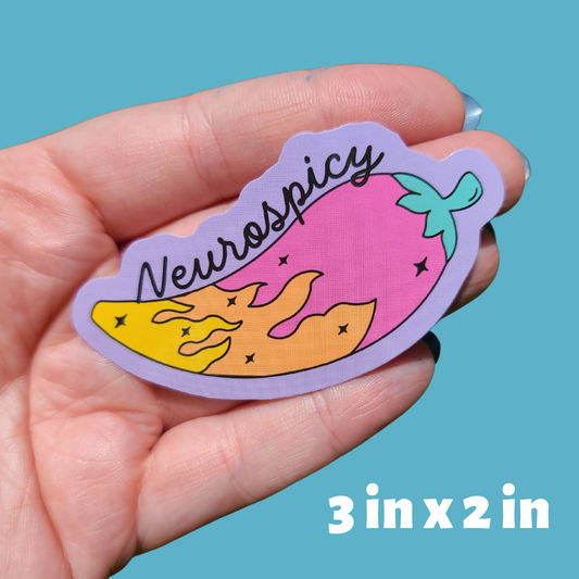Neurospicy Sticker