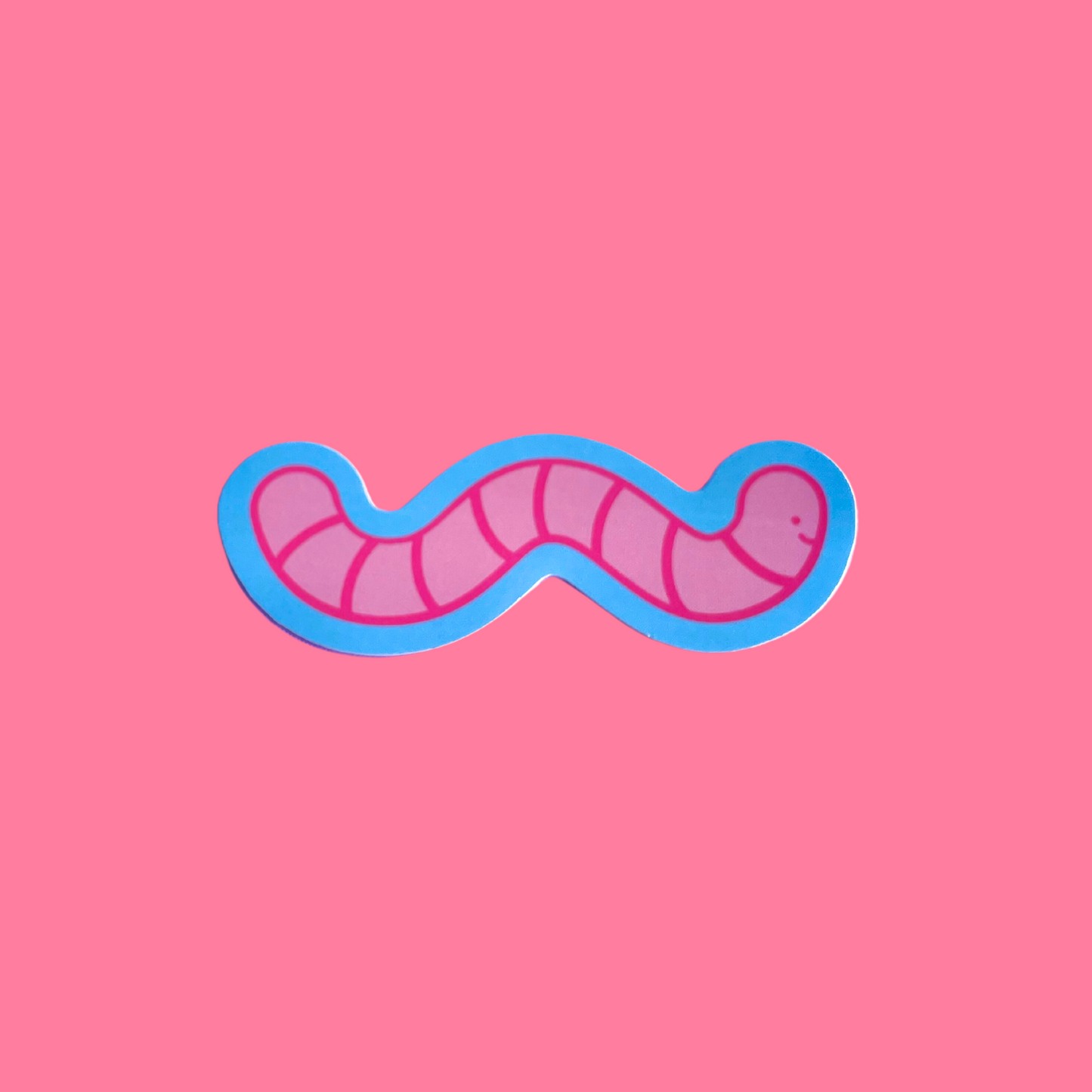 Earthworm Sticker