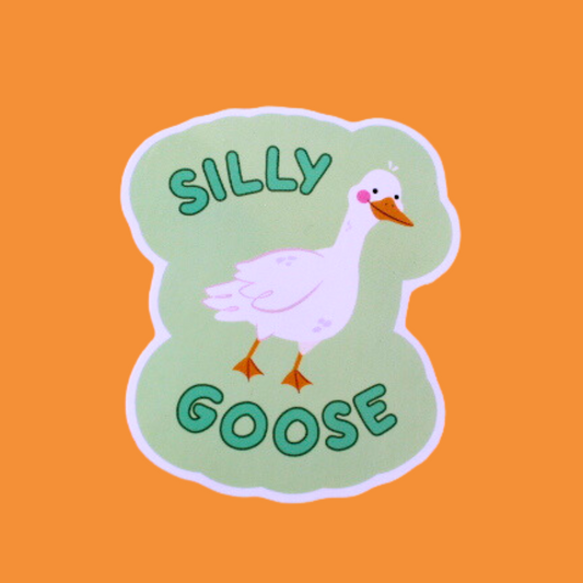 Silly Goose Sticker