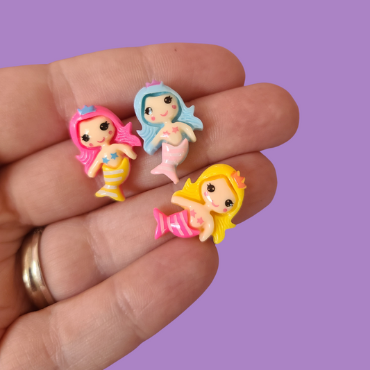 Shoe Charms Mermaids