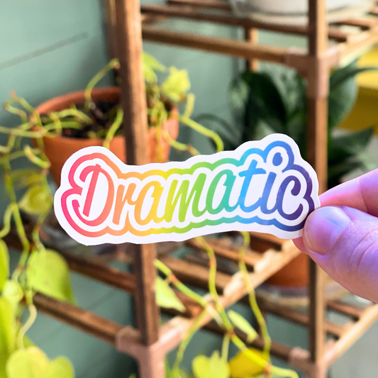 Dramatic Sticker