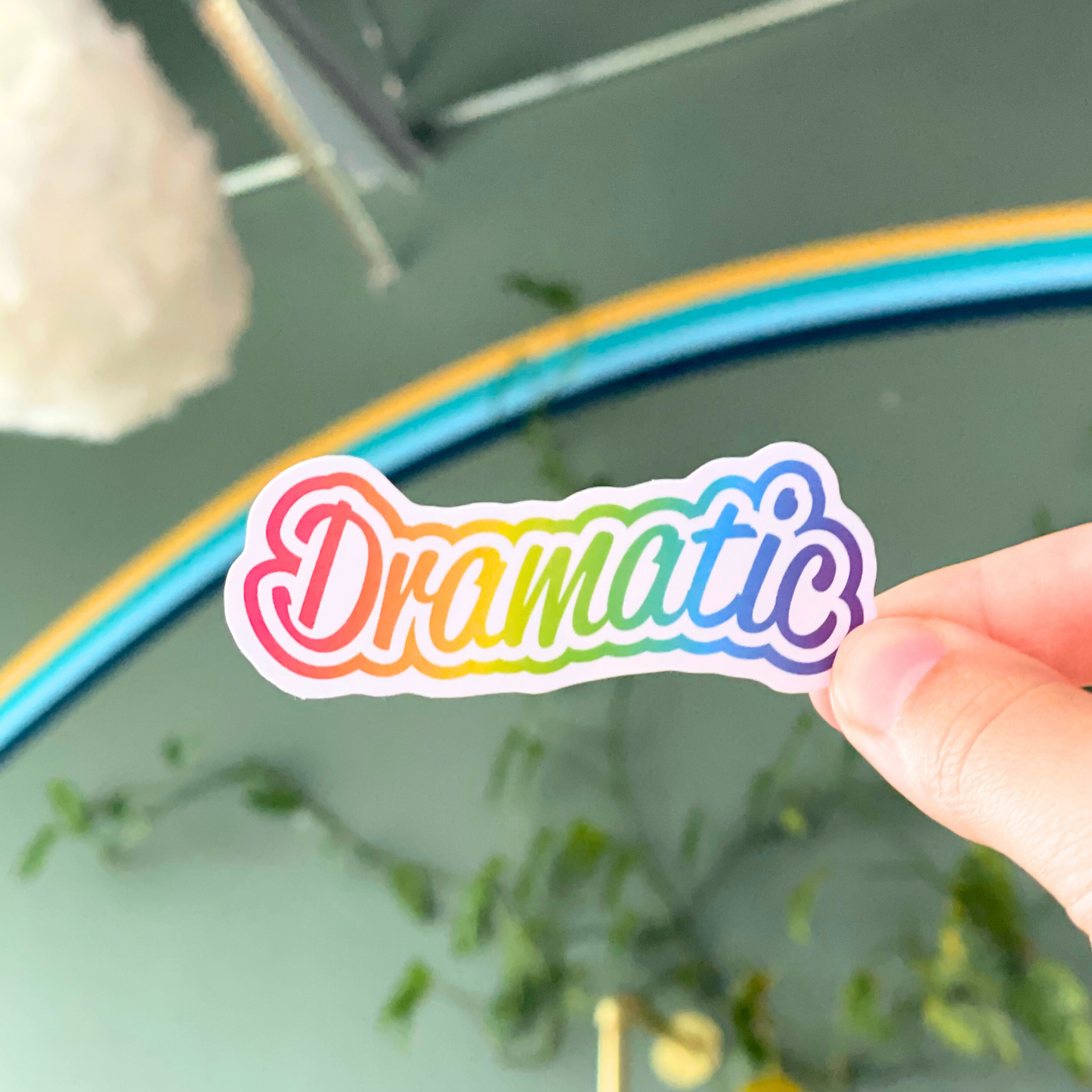 Dramatic Sticker