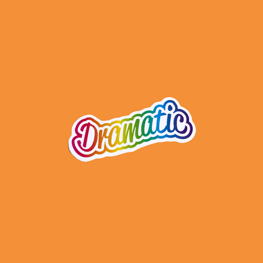 Dramatic Sticker