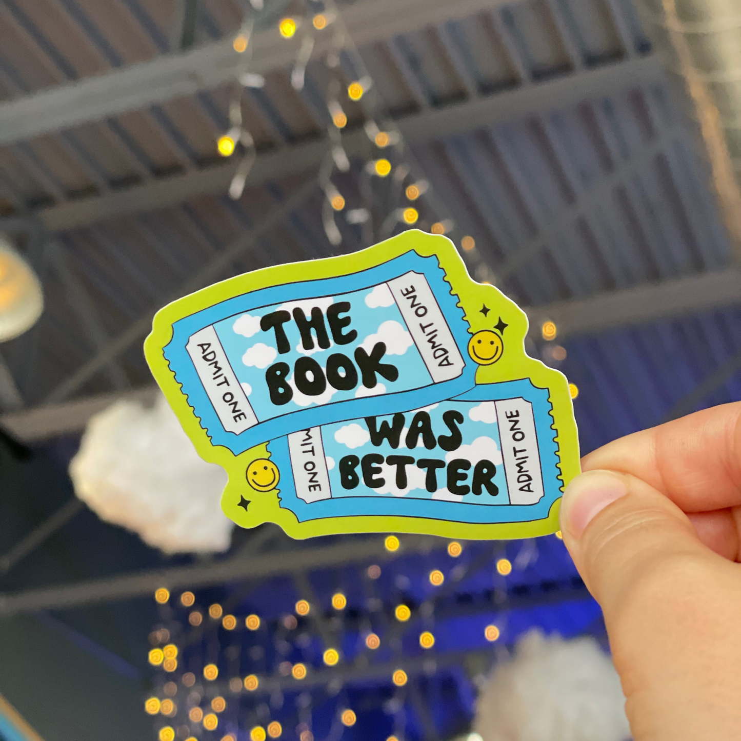 The Book Was Better Sticker