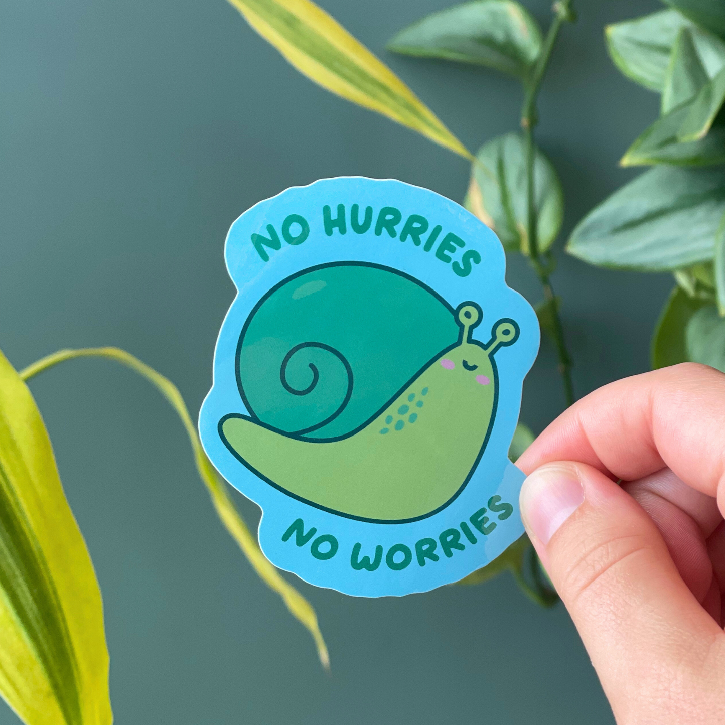 No Hurries No Worries Sticker