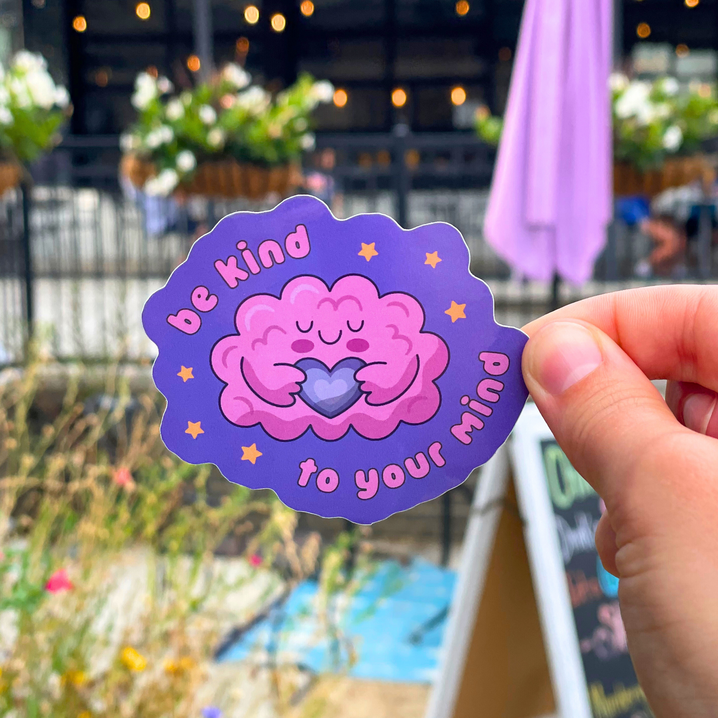 Be Kind To Your Mind Sticker
