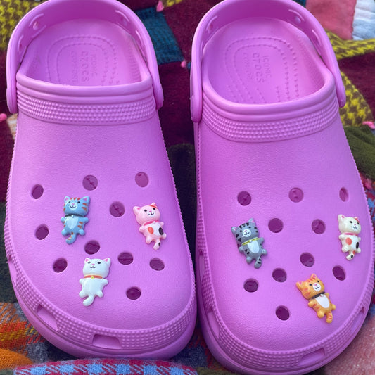 Mini Kitty Croc Charms