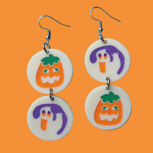 Halloween Cookies - Earrings - Laser Cut