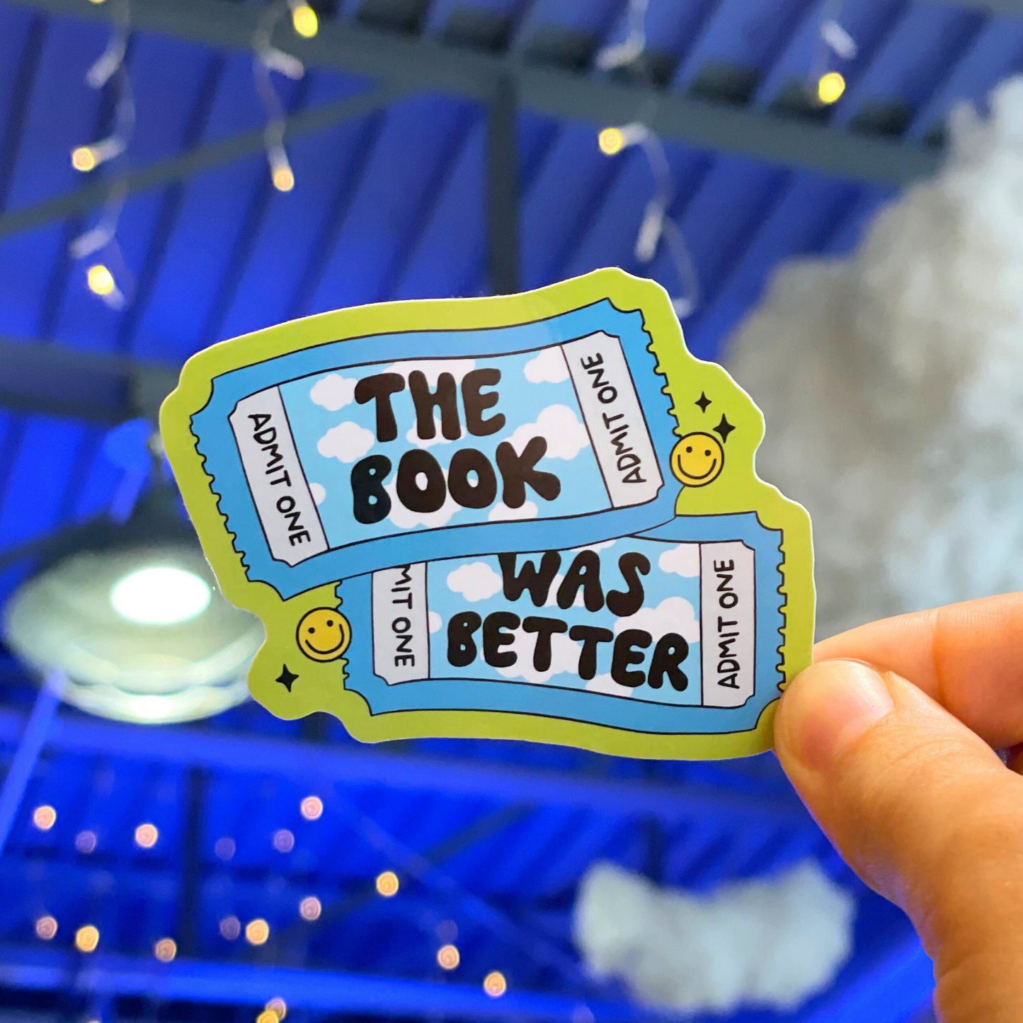 The Book Was Better Sticker
