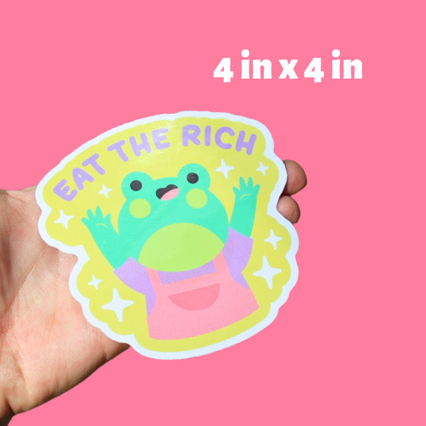 Eat the Rich Sticker