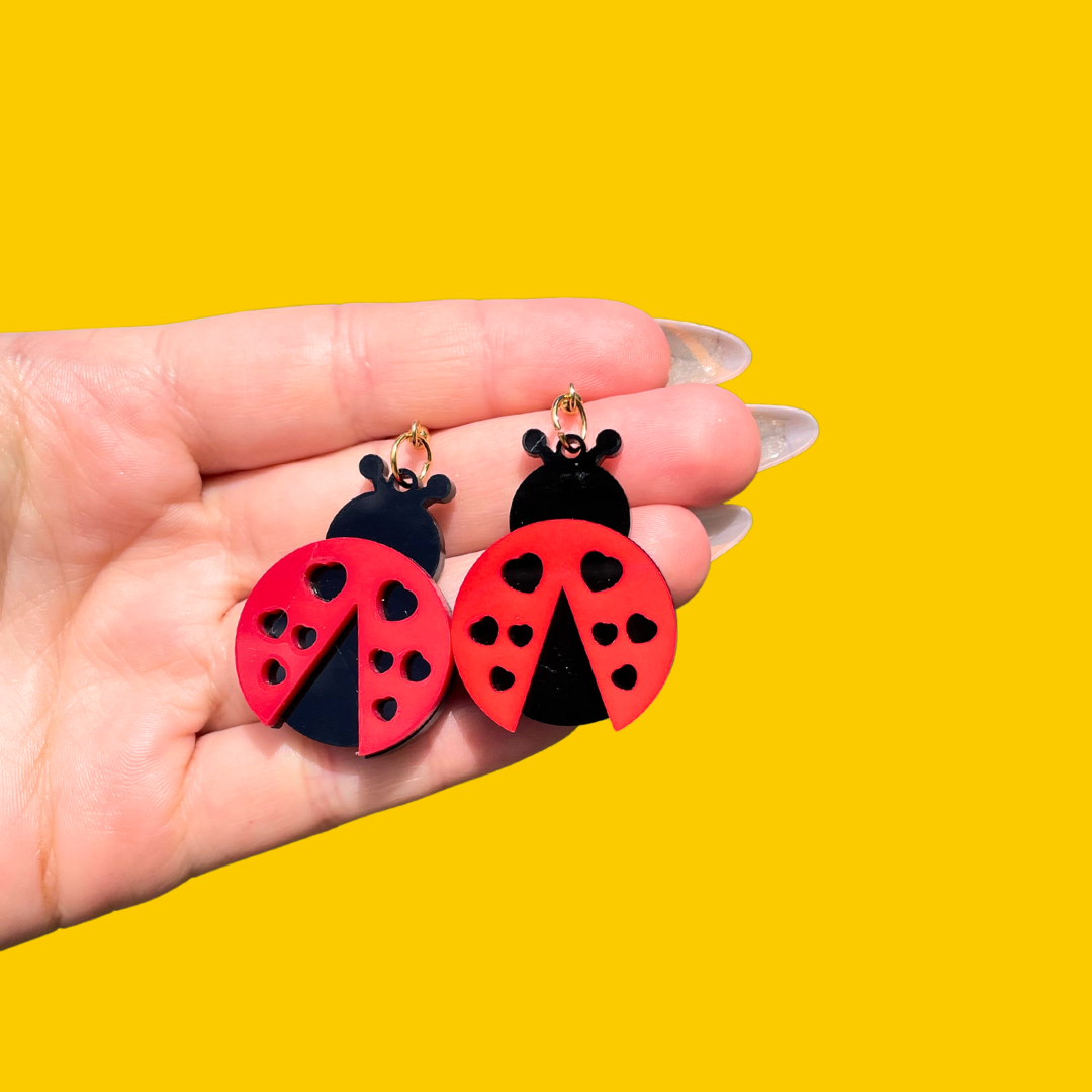 Ladybug Earrings