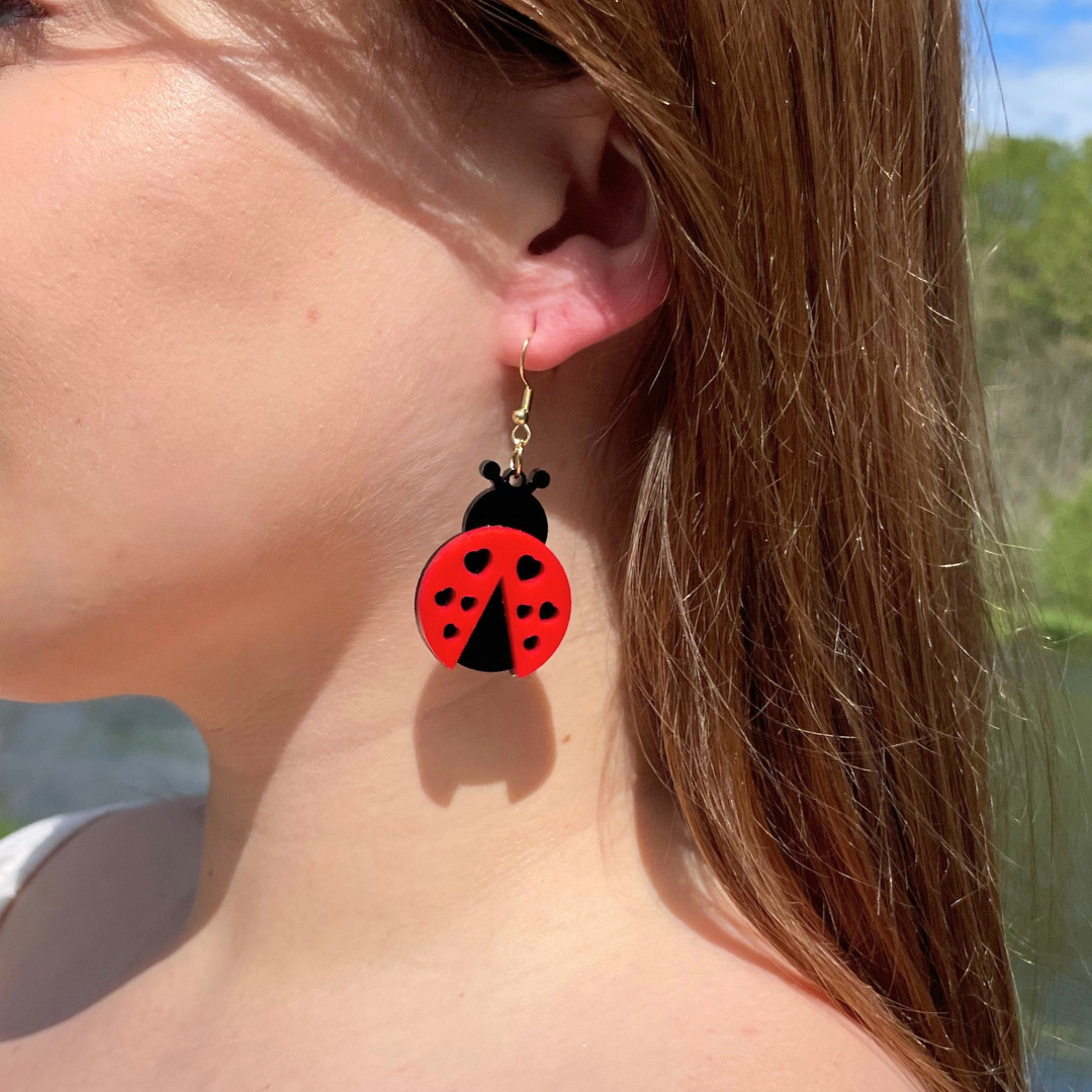 Ladybug Earrings