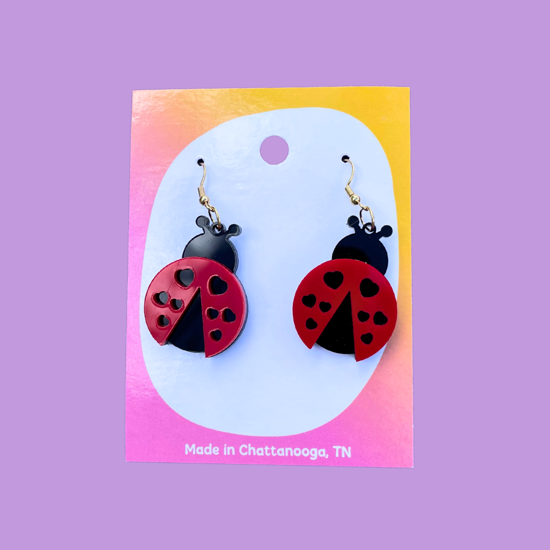 Ladybug Earrings