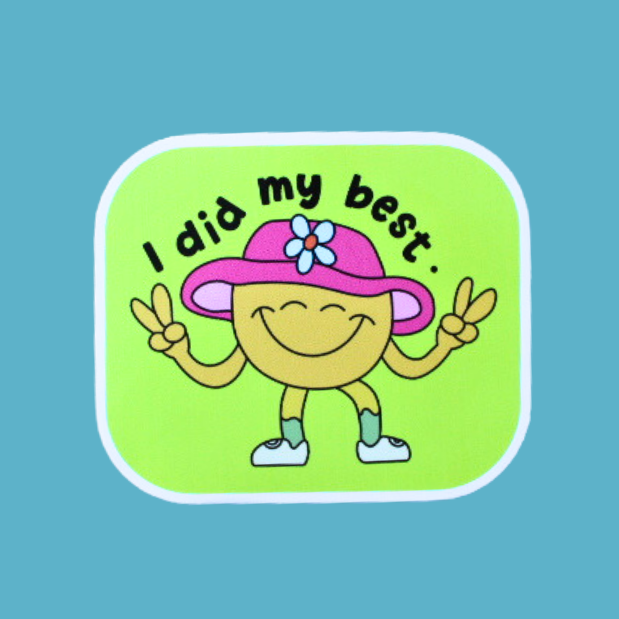 I Did My Best Sticker – MiniKitty