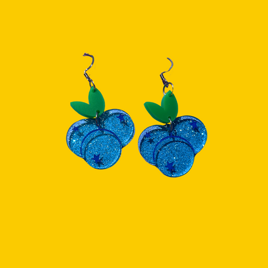Blueberries Earrings