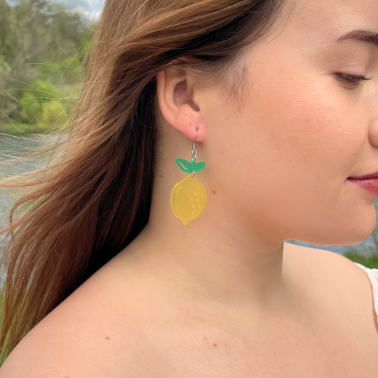 Lemon Earrings