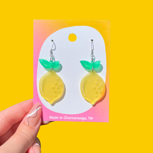 Lemon Earrings