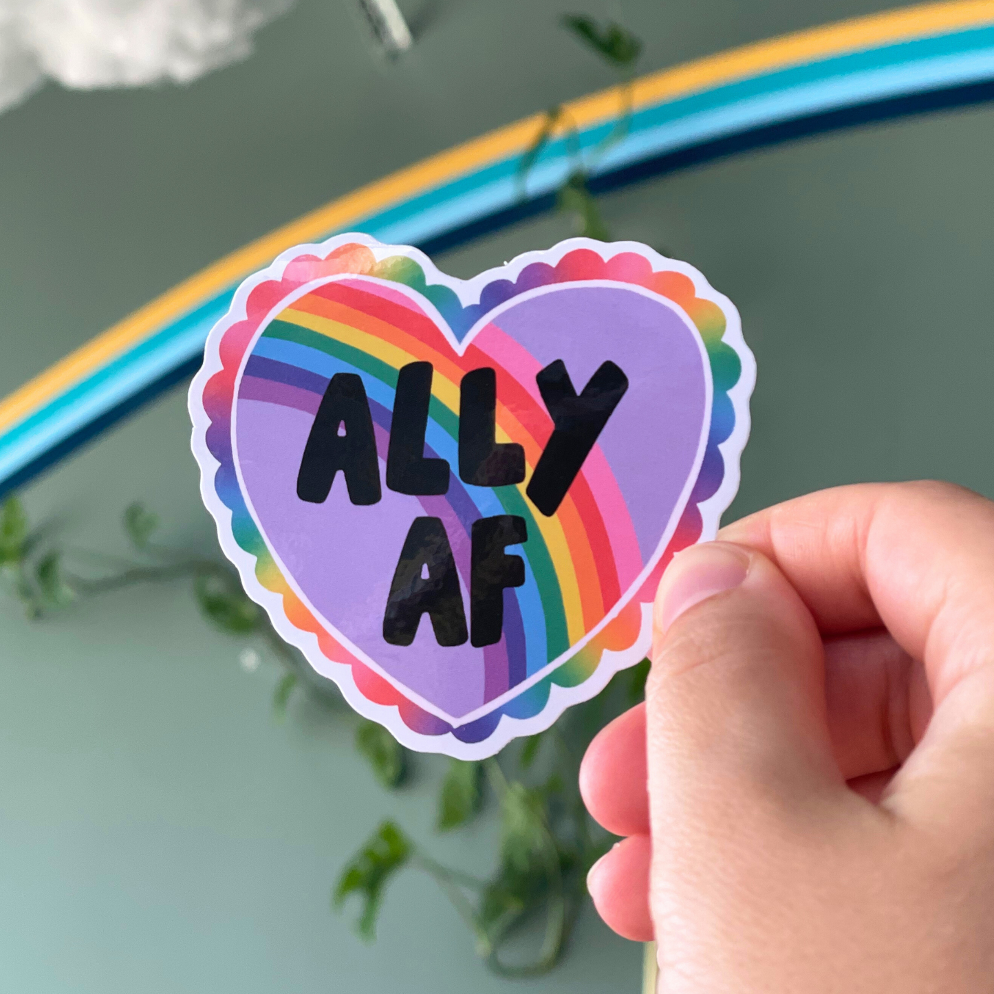 Ally AF Sticker