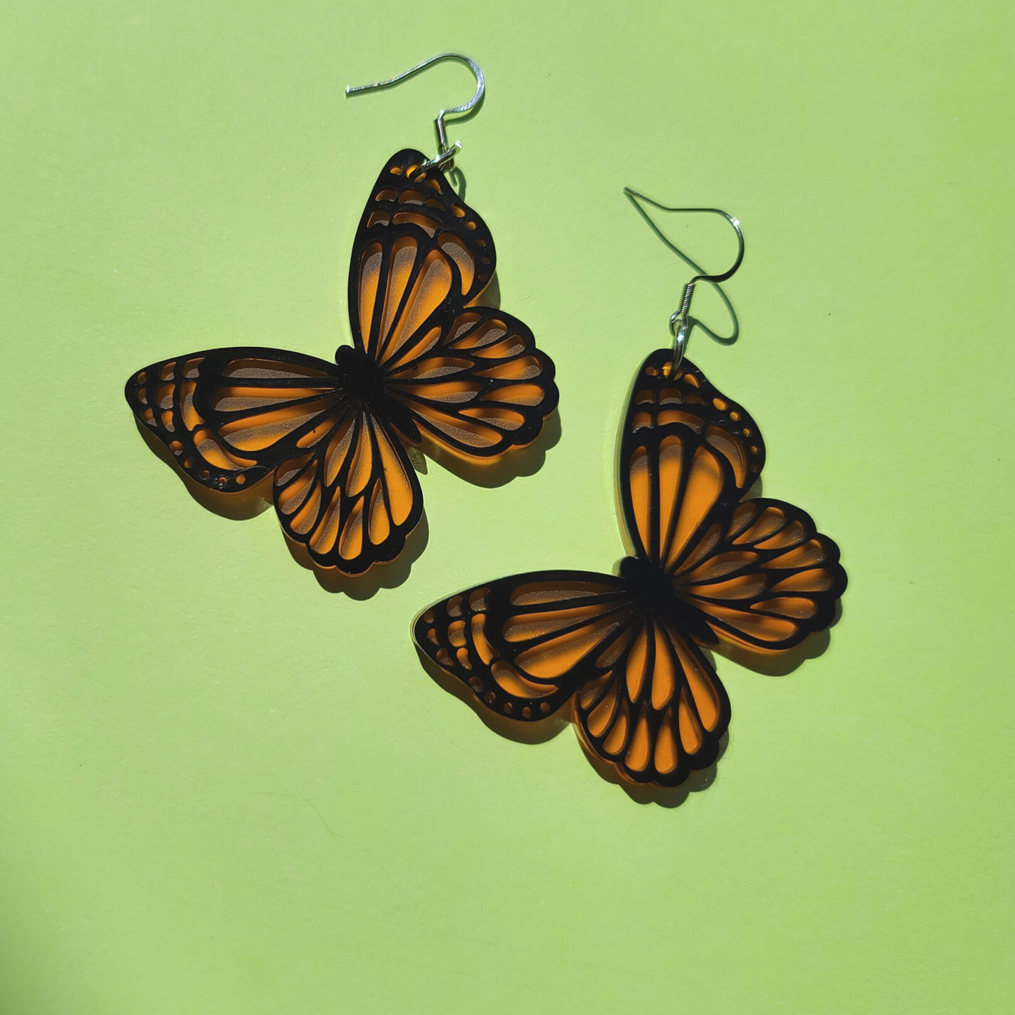 Monarch Butterflies - Laser Cut Earrings