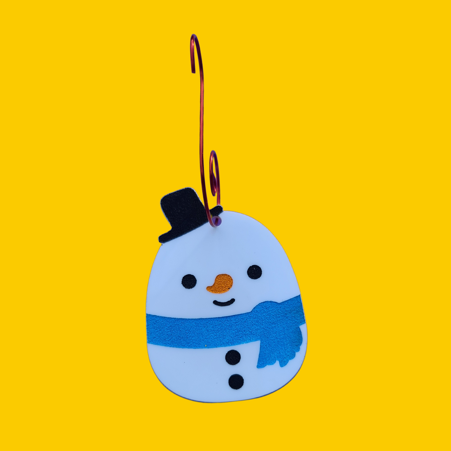 Squish Snowman Ornament