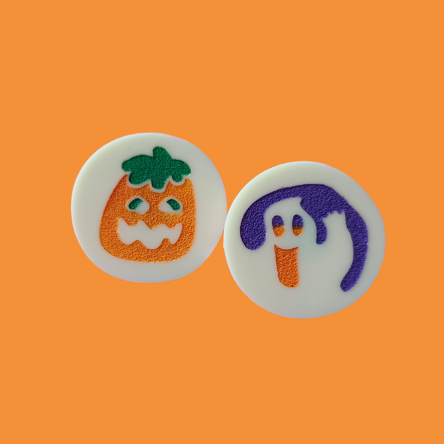 PINS Set of 2 Halloween Cookies
