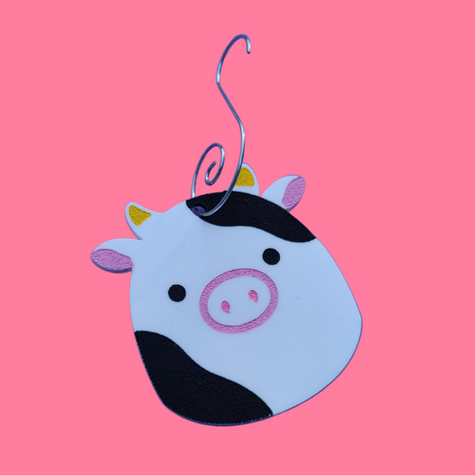 Squish Cow Ornament