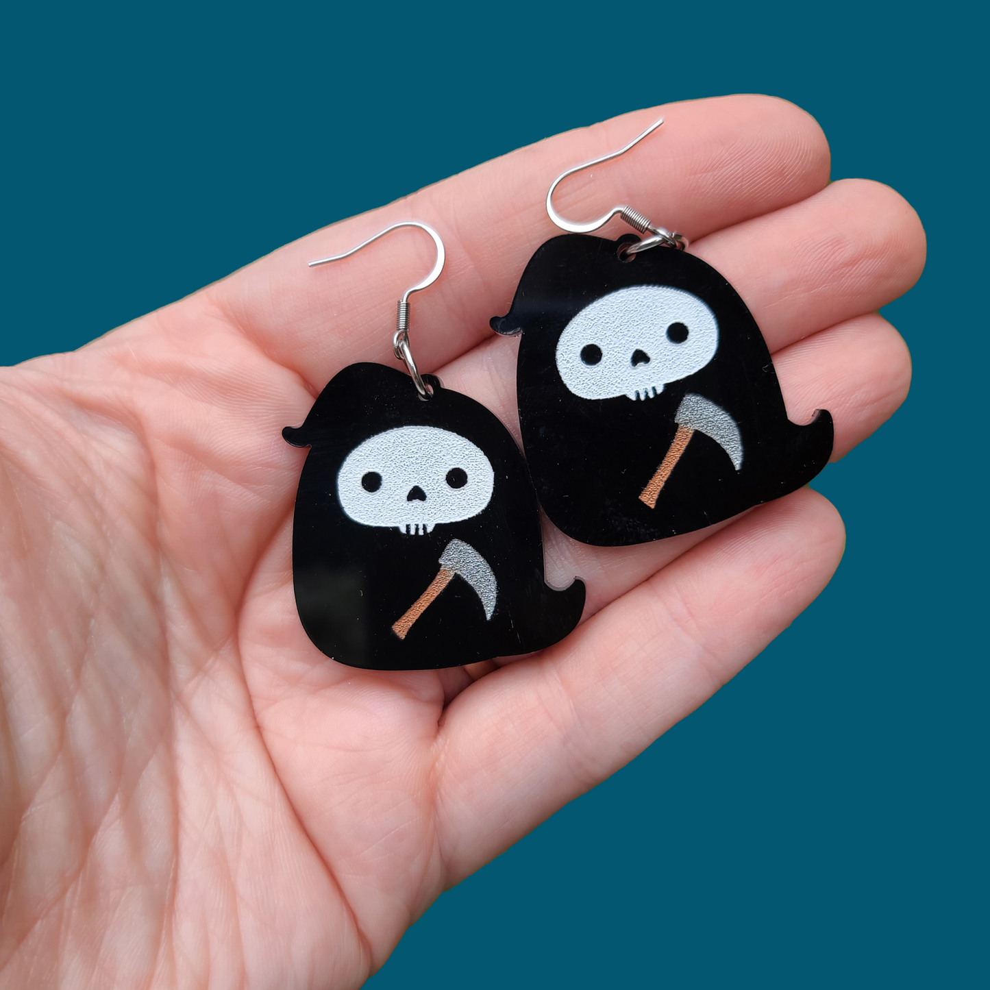 Squish Reaper - Earrings - Laser Cut