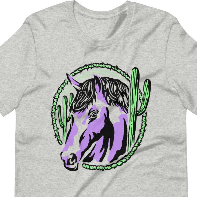 Western Horse Short-sleeve unisex t-shirt