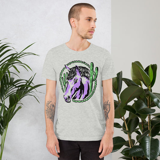 Western Horse Short-sleeve unisex t-shirt