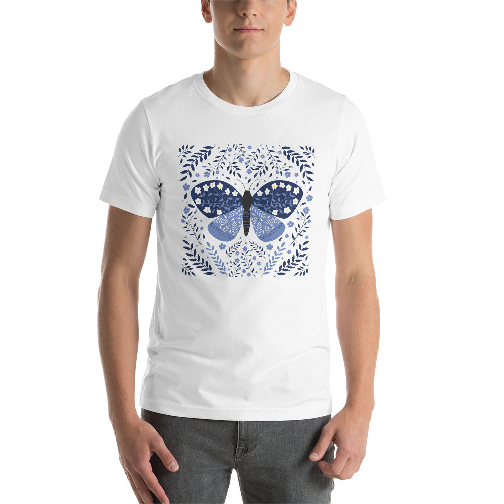 Nature with Butterfly Short-sleeve unisex t-shirt