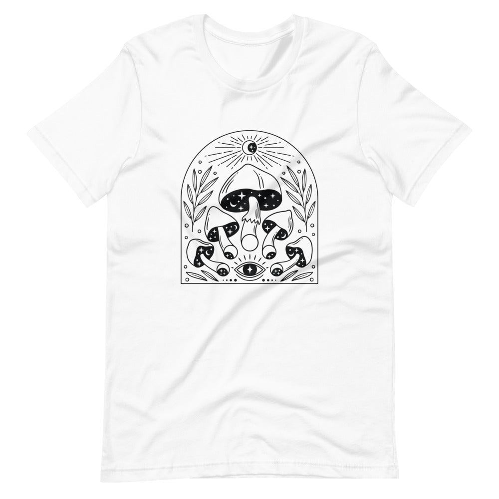 Celestial Mushroom Short-sleeve unisex t-shirt