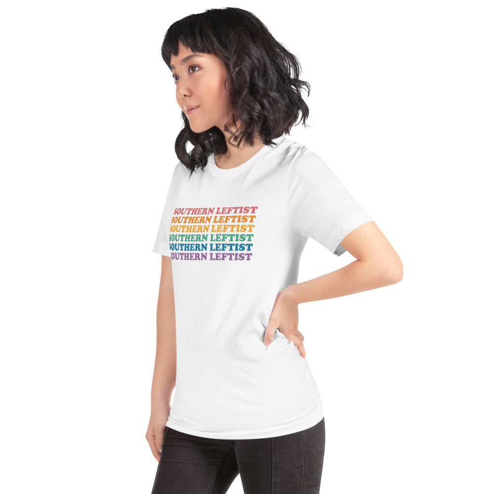 Southern Leftist Rainbow Short-sleeve unisex t-shirt